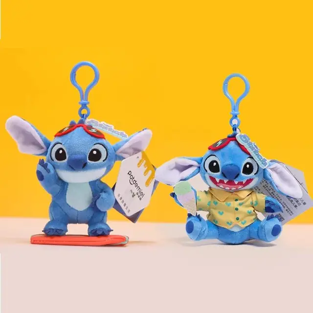 Disney Stitch Toy Story Kawaii Plush Doll Cartoon Anime Stuffed Toy Keychain Pen - $6.93