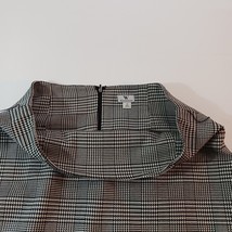 Worthington Women's Gray Plaid Back Zipper Skirt Size 16 Measured Waist 36" image 7