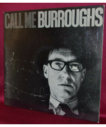 CALL ME BURROUGHS: Naked Lunch and Nova Express French Spoken Work 1965 LP - £176.75 GBP