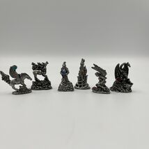 Vintage CCI Pewter Mini Fantasy Figurine Lot Of 6 Fairy Unicorn Castle D... - €34,73 EUR