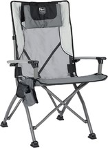 Timber Ridge Camping Chair, Gray/Black, Foldable, Alloy Steel, 22 X 44 X... - $94.94