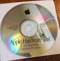 Macintosh Hardware Test Diagnostic Power Mac G4 Software Disc CD 2001 - $12.99