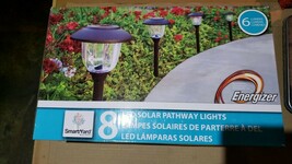 Smartyard LED Energizer Solar Pathway Lights, 8 Pack - €68,47 EUR