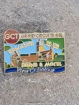 Rhine Mosel River Cruise Grand Circle Travel Vacation Souvenir Lapel Pin... - £9.43 GBP
