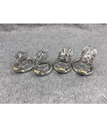 Chastity Cage Stainless Steel Metal Cock Cage 4 Lengths Optional - $50.00+