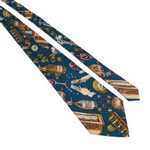 Nicole Miller Vintage Men Necktie Tie Designer Wine Champaign Waiter Bartender - £37.10 GBP