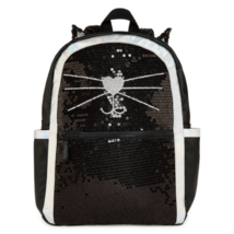 Arizona Dome Kitty Cat Back Pack Sequins Black With Ears NEW $64 - £26.30 GBP