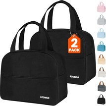 Lunch Bags Women 2 Pack Lunch Box Lunch Bag for Women Adult Men Small Leakproof  - £19.50 GBP