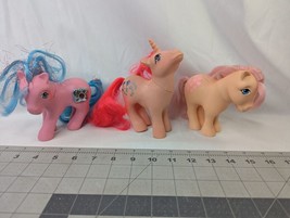 Hasbro My Little Pony Lot 1980s Princess Primrose Peachy Earth Skyflier ... - $29.95