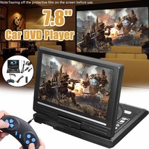 7.8&quot;Portable Dvd Player Hd Cd Fm Tv Player 16:9 Lcd Widescreen Card Read... - $82.99