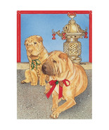 Pipsqueak Productions Holiday Boxed Cards- Shar-Pei - €24,43 EUR