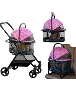 PET GEAR 360 VIEW, 3-IN-1 TRAVEL SYSTEM STROLLER/CARRIER/BOOSTER SEAT-FR... - $327.29 CAD
