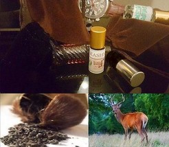 Authentic (Wild Kashmiri Kasturi) Real Deer Musk Pheromones Attar Oil - 3ML+ - £35.65 GBP+