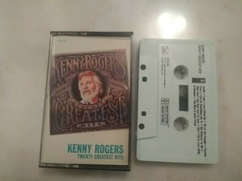 Vintage 1983 Kenny Rogers 20 Greatest Hits - Cassette Tape - £6.07 GBP