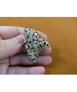 Y-BIR-HU-552) spotted Jasper Hummingbird gem stone gemstone humming bird... - $259.31 MXN