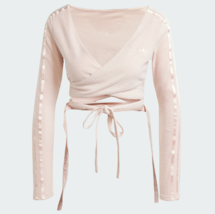 adidas Originals Wrap-Around Cardigan Women&#39;s Sports Casual Top AsiaFit ... - $44.91