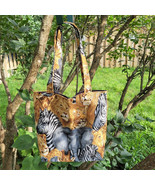 African animals tote bags.Tote Bag, Reusable Grocery Bag, Shopping Bag, ... - $15.00