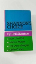 Shannon&#39;s Choice by Dell Shannon (hardcover/1966 book club edition  - £3.89 GBP
