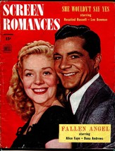 Screen Romances 11/1945-photo illustrated movie stories-Mildred Pierce-VG - £59.53 GBP
