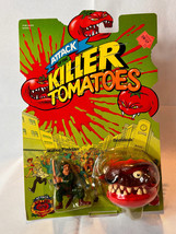 Attack Of The Killer Tomatoes WILBUR Vs BEEFSTEAK 1991 Mattel  Factory S... - £102.60 GBP