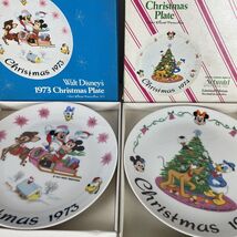 Walt Disney Schmid Limited Edition Christmas Plate Lot 1973 1974 With boxes - $18.99