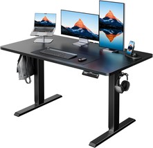 A Sit-Up Desk With Four Memory Height Settings, A Headphone Hook, A Cable - $155.94