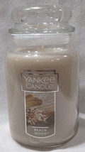 Yankee Candle Large Jar Candle 110-150 hrs 22 oz BEACH WOOD - £33.38 GBP