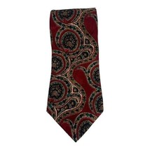 Pierre Cardin Mens Paisley Pattern Silk Neck Tie - $18.53