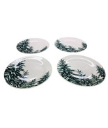 Royal Norfolk 10 1/2&quot;Christmas Holly Wreath Dinner Plates Set Of 4-NEW-S... - £61.97 GBP