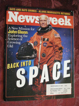 NEWSWEEK October 26 1998 John Glenn Back Into Space Alanis Morissette Returns - £6.82 GBP
