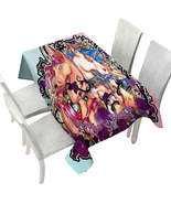 Unicorns Rudicorn Team Mean Cool Quote Tablecloth - $37.90+