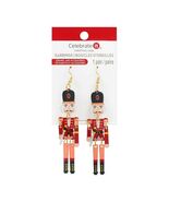 Celebrate It Nutcracker Christmas Dangling Earrings - $15.83
