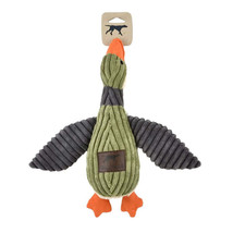 Tall Tails Dog Squeaker Duck Sage 12 Inches - £20.42 GBP