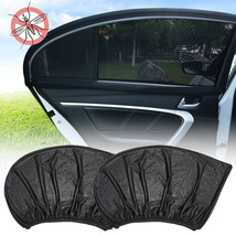 Car Window Screen Mesh Cover Privacy Mosquito Bugs Net Sun Uv Protection Camping - £16.23 GBP