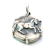 David Yurman Horse Amulet Sterling Silver Estate DY726 - $296.01