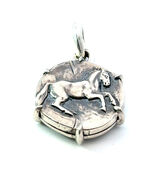 David Yurman Horse Amulet Sterling Silver Estate DY726 - $296.01