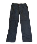 The North Face Women&#39;s Convertible Pants Hiking Shorts Black Nylon 10 Re... - £37.97 GBP