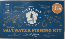 Mystery Tackle Box inshore Saltwater Regular Fishing Lure Kit Box #290 - $23.75