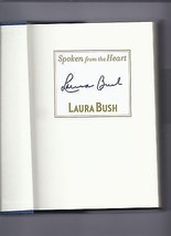 Spoken From the Heart By laura Bush Signed 1st Edition Book - £131.58 GBP