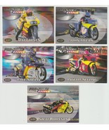 1997 Hi-Tech NHRA Pro Stock Bike Insert Set 5 Card Lot Cards #PB 2 3 4 5... - £5.57 GBP