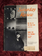 Saturday Review October 10 1959 China Cold War David Finn Carlos P. Romulo - £6.90 GBP