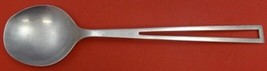Avanti by Celsa Sterling Silver Salad Serving Spoon 10&quot; Mexico Mid Century Mod - £157.11 GBP