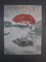 Antique 1900s &quot;Poinciana: Song Of The Tree&quot; Sheet Music #237 - $19.79