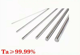 1Pc 10cm Length High Pure 99.99% Tantalum Ta Metal Rod 3mm-10mm Diameter - £28.84 GBP+