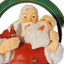 Coca Cola Santa Away with Tired Thirsty Face Mask Christmas Ornament - $9.99