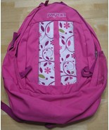 JanSport Large Pink Backpack Vintage - £21.45 GBP