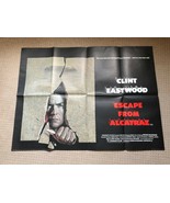 Escape from Alcatraz Original UK Quad Film Movie Poster. Clint Eastwood - £102.18 GBP