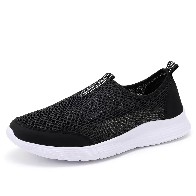 Shoes Men Walking Sneakers Breathable Lightweight Loafers Male Comfortable Casua - £30.98 GBP