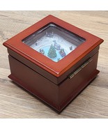 Mr. Christmas Miniature Music Box Winter Scene Lighted &quot;Deck the Halls&quot; ... - £24.99 GBP