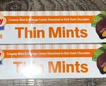 Zachary Thin Mints Orange Dark Chocolate 2-Boxes 5.5 Oz Christmas 08/15/... - $15.85